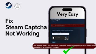 How to FIX Steam Captcha Not Working (Captcha Appears to be Invalid)