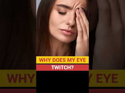Video: How to Stop Twitching Eyes: 13 Steps (with Pictures)