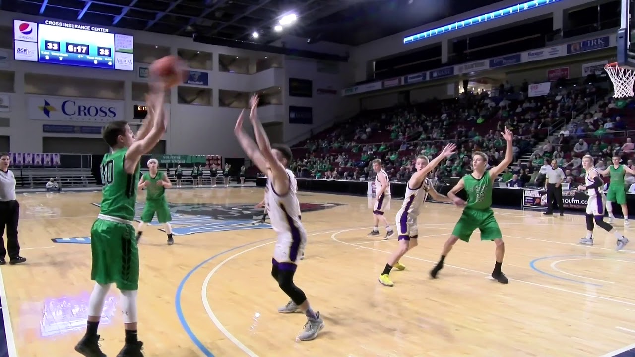 Class D Boys Semi-Final: #5. Schenck vs. #1. Woodland