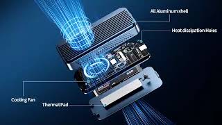 Acasis 80Gbps M.2 Nvme Ssd Enclosure