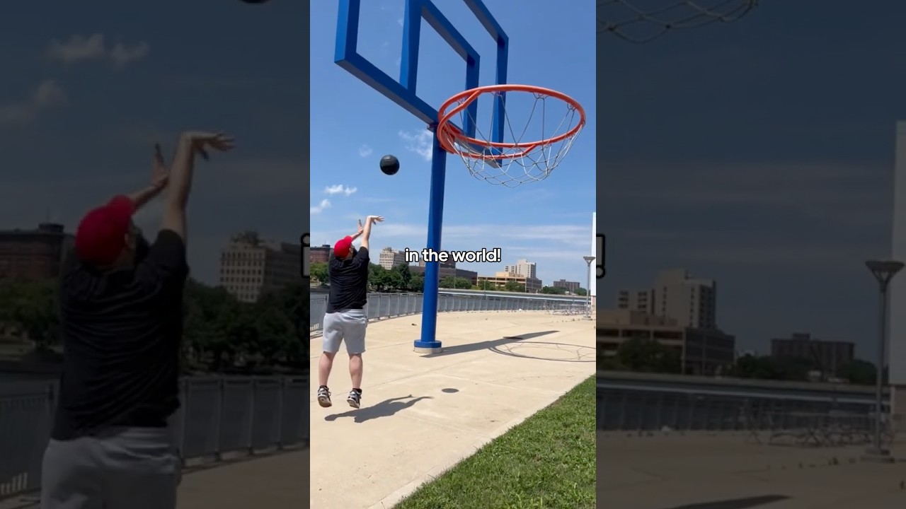 World's Largest Basketball Hoop 😲