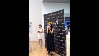 20130914 Studio A 台茂門市看幕 - 路嘉欣 part1