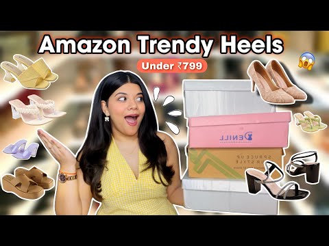 Amazon Heels Haul 👠 Starting at ₹412 😱 Trendy & Affordable 💰