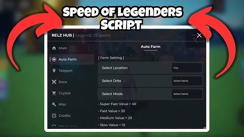 Legends OF SPEED Script | Auto Farm | Auto Race | Pastebin 2024 | PC & MOBILE