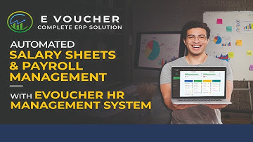 Evoucher HR System - Automated Salary Sheets & Payroll Management