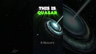 Brightness and hotest object in universe 💀 | Quasar Edit #space #quasars #blackhole #edit #phonk