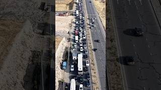 Big traffic in Yerevan #yerevan #armenia #traffic #shorts #dji #flight #view #from #the #sky #drone