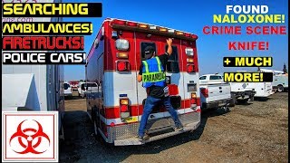 Searching Ambulances, Police Cars, Firetrucks! Crown Rick Auto