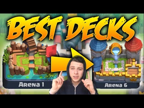 CLASH ROYALE BEST DECK AND LEGENDARY CARD