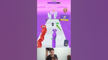 Level 8 Snake Run Race 3D All Levels Gameplay Walkthrough Android New Update new 9 #gaming #shorts