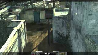 !!!OLD SCHOOL!!! MW 3 INSANE THROWING KNIFE KILL FOR FINAL KILL OF THE GAME!!!!!!