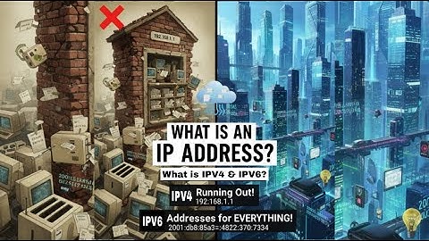 What Is an IP Address? IPv4 vs IPv6 Explained for Beginners (Simple Networking Guide)