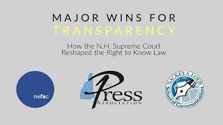 Major Wins for Transparency: How the N.H. Supreme Court Reshaped the Right to Know Law