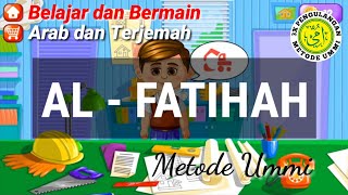 Surat Al Fatihah Metode Ummi 3x Pengulangan - Animasi permainan mobil bikin anak betah belajar