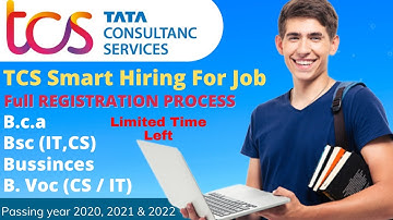 TCS Smart Hiring 2022 | 2021 | 2020 Batch - Tcs Recruitment 2021 |  TCS SMART HIRING FOR BSC AND BCA