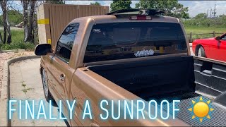 Single cab gets a sunroof😱