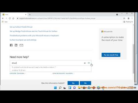 Download Microsoft Mouse Driver For Windows 11/10/8/7