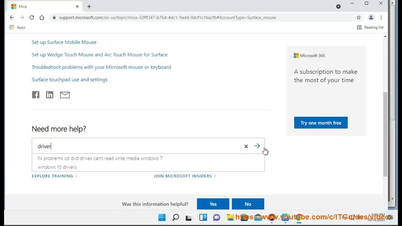 Download microsoft mouse driver for windows 11 10 8 7 youtube