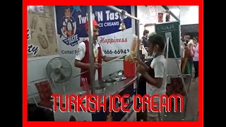 Turkish Ice cream magic skills!