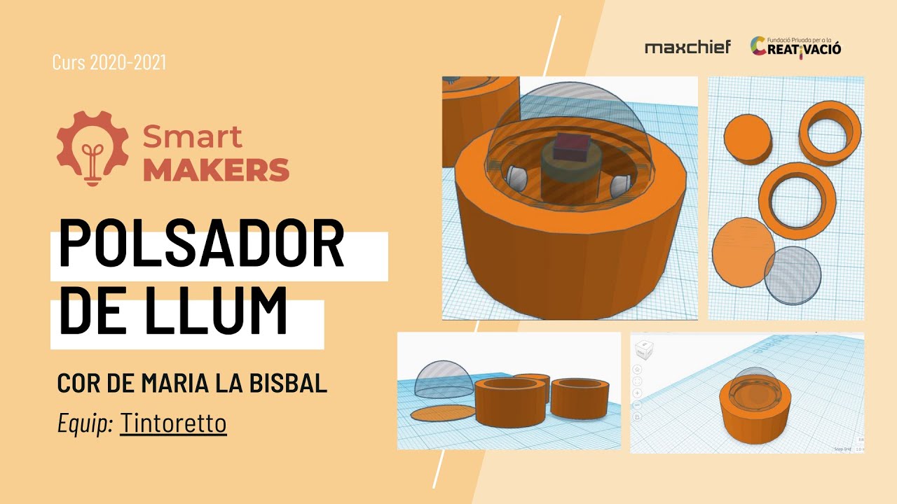 "Polsador de llum" - Cor de Maria La Bisbal