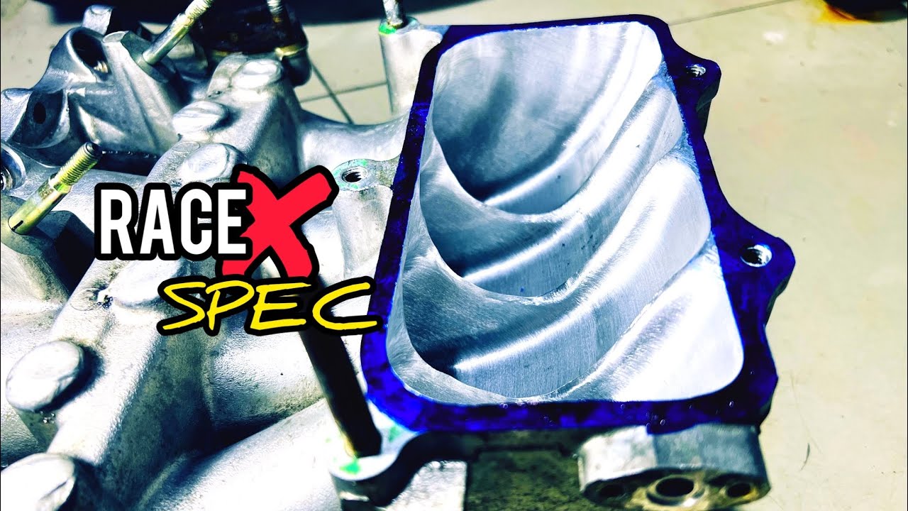H22a Intake Manifold Race Porting and Development YouTube