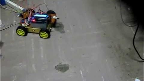 Gold Car XBee Remote Controlled