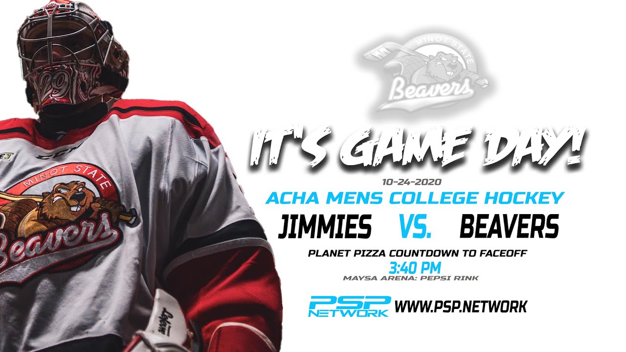 10-24-20 ACHA College Hockey: Jamestown vs Minot State (Ryan Cunningham on the call)