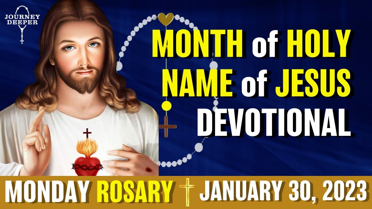 MONDAY ROSARY 💙 Joyful Mysteries of Holy Rosary 💙 January 30, 2023 💙