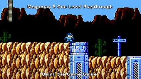 Mega Man 6 One-Level Playthrough using the Nes