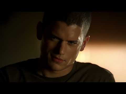 Still: Michael gets the tattoo — Prison Break