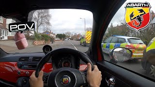 Fiat Abarth 595 Competizione Test Drive POV 