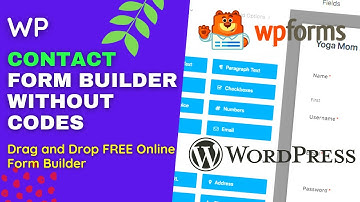 ✅ WordPress Contact Form Tutorial - Best Free Plugin WP Forms Lite for Woocommerce