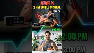 STOP DRINKING 2 PM COFFEE! ❌ | Problem Identifier #shorts #ai #healthhacks #coffee #trending #viral