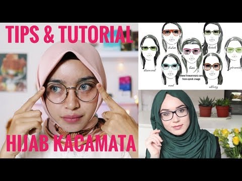 Tips dan Tutorial Hijab Menggunakan Kacamata
