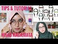 Tutorial Hijab Pashmina Untuk Wajah Bulat Berkacamata