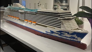 LEGO Majestic Princess Cruise Ship  (old) New Ship Video is linked in description