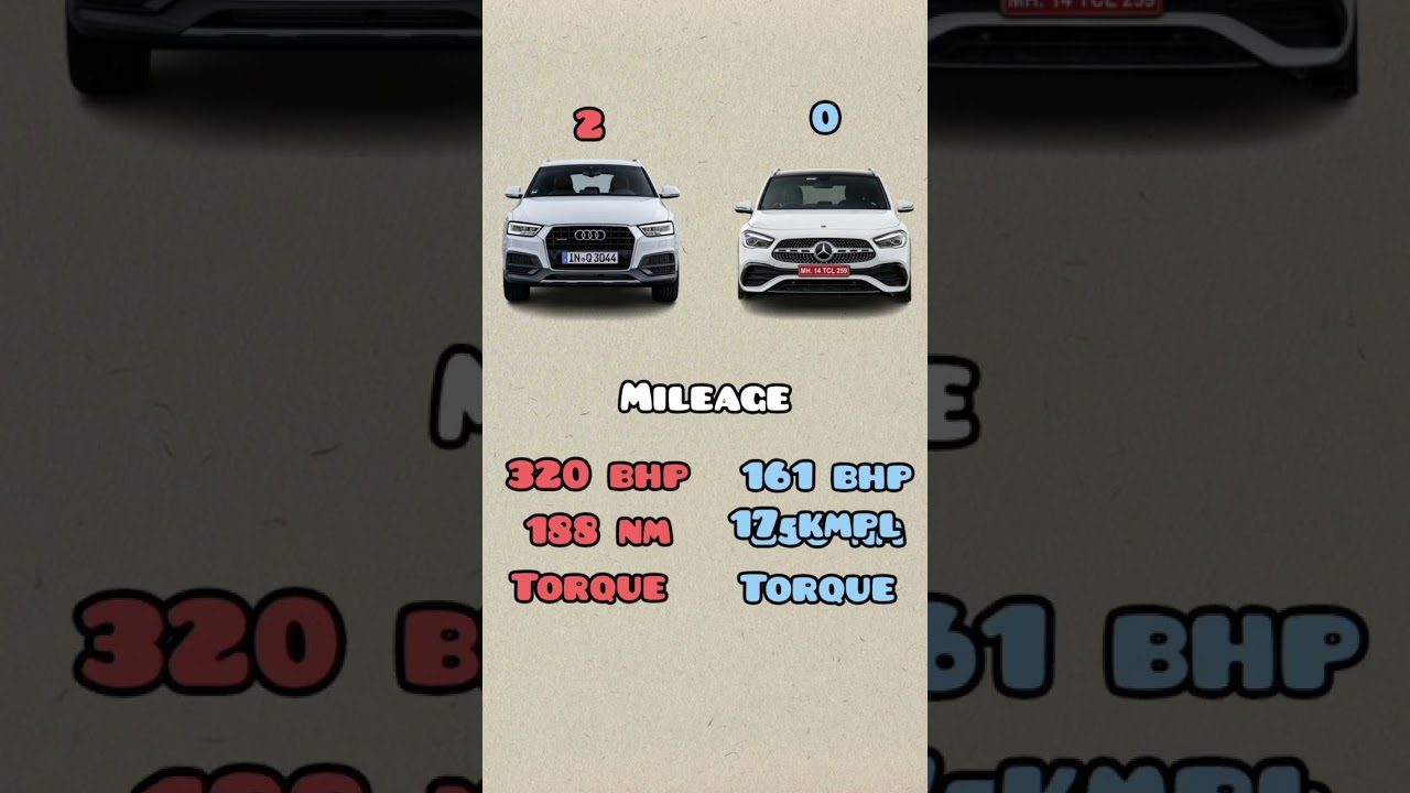 AUDI Q3 VS MERCEDES GLA