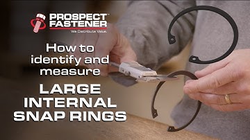 How to Measure Large Internal Tapered Section Retaining Rings (2025)