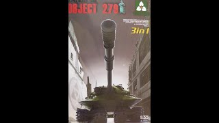Takom 1/35 Object 279 tank kit review.