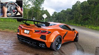 Chevrolet Corvette Stingray Coupé | Forza Horizon 5 | Logitech g29 gameplay