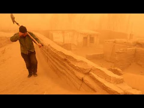 The "End of the World" has come in China! A sandstorm engulfed Beijing.