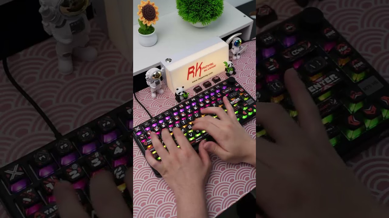 The M75HE- a magnetic switch gaming keyboard that fulfills all your fantasies. #rk