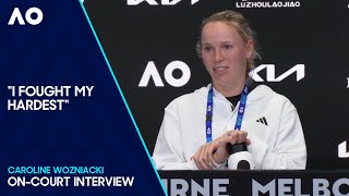 Caroline Wozniacki Press Conference | Australian Open 2024 Second Round