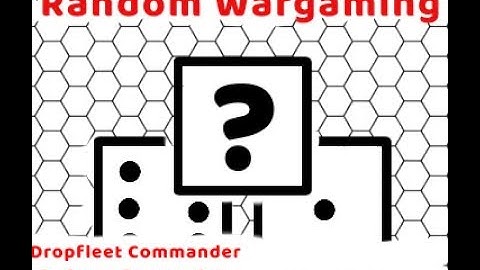Dropfleet Commander 2 player starter set Battle Report (HAWK Wargames Version) 2021