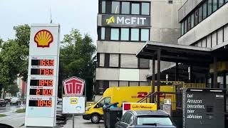 How to fill up diesel in Germany Munich at Shell