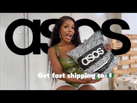 ASOS TRY ON CLOTHING HAUL| how to  ship items fast to Nigeria 🇳🇬|