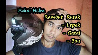 Tips Perawatan Rambut ber-helm