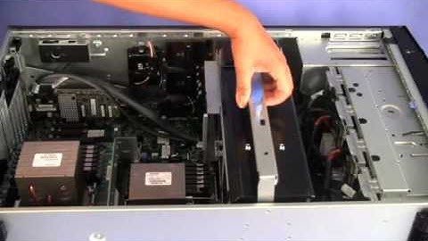 IBM System X 3500 M4 Remove Fan Cage Assembly