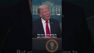 Trump backs Syrian leader al-Sharaa, says ‘choir boy’ could not handle the situation