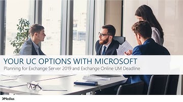 Presentation: XMedius and Microsoft Unified Communications